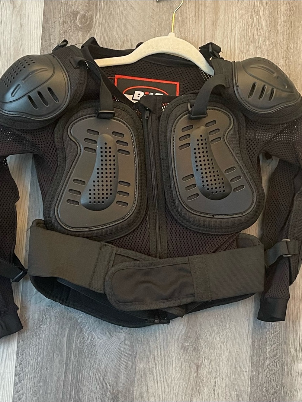 BILT Men's Black Protective Motorcycle Jacket - Chest & Shoulder Armor